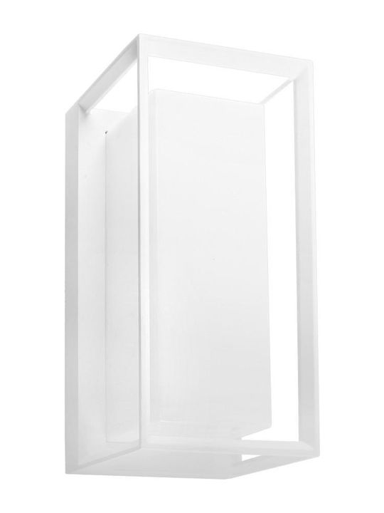 VK Lighting Wa W W Επιτοίχιο Εξωτερικό Φωτιστικό LED IP65 με Θερμό Λευκό Φως VK/02267/WA/W/W 75169-394997